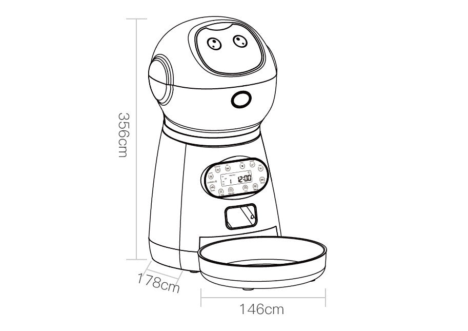 Automatic pet feeder - Xmaker