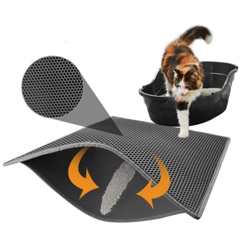 Cat Litter Pad Honeycomb Cat Pad Waterproof Urine Proof Pad Pet Supplies - Xmaker