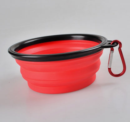 Folded Silicone Pet Dog Bowl - Xmaker