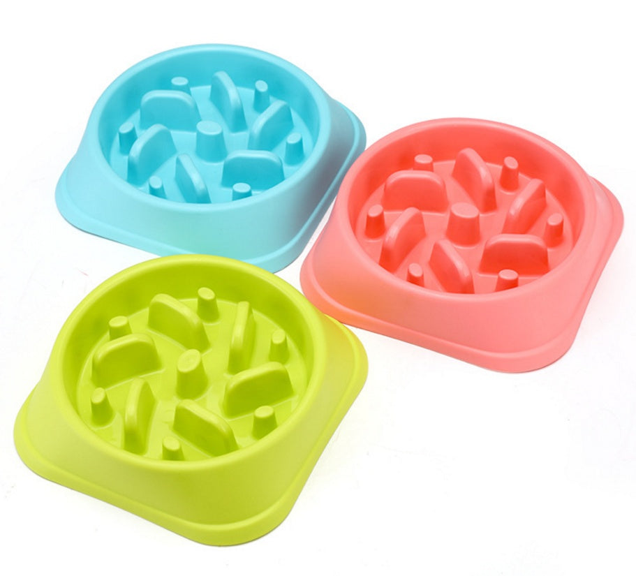 Anti-choke Bowl Plastic Dog Bowl Healthy Feeder - Xmaker