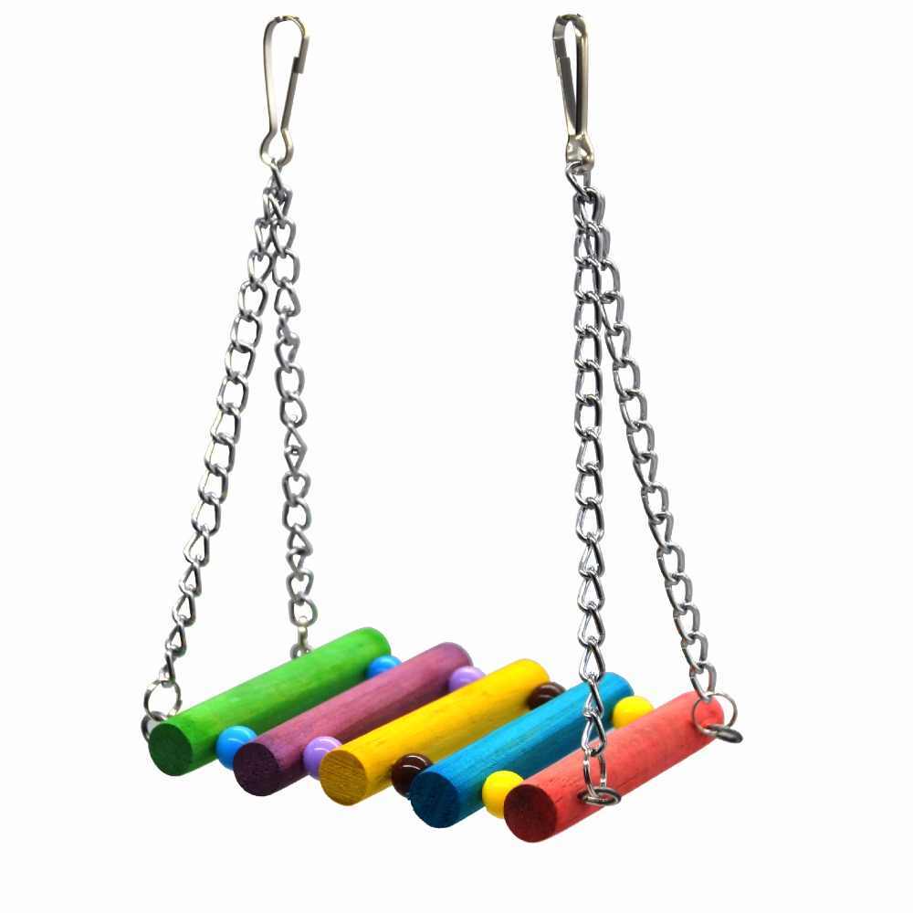 Colorful suspension bridge swing stand bar stand peony - Xmaker