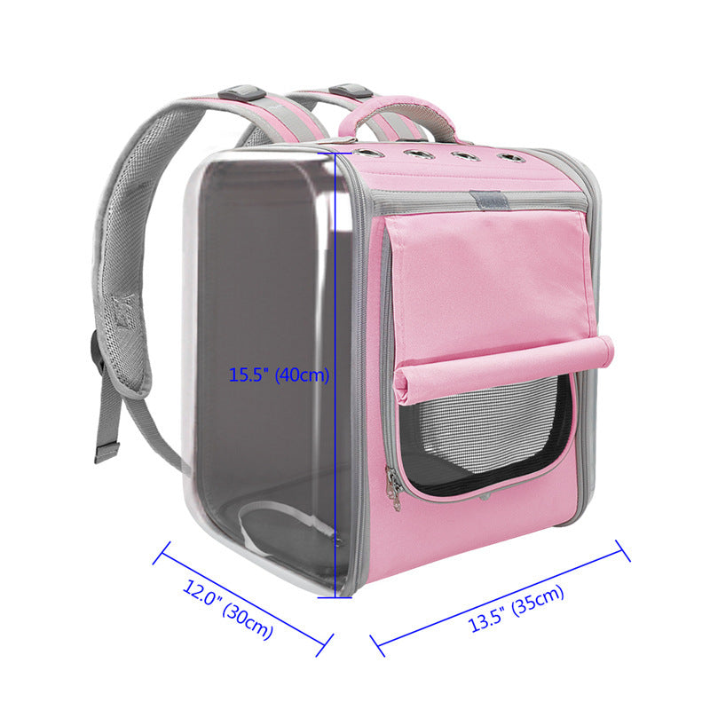 Pet Cat Carrier Backpack Breathable Cat Travel Outdoor Shoulder Bag For Small Dogs Cats Portable Packaging Carrying Pet Supplies - Xmaker