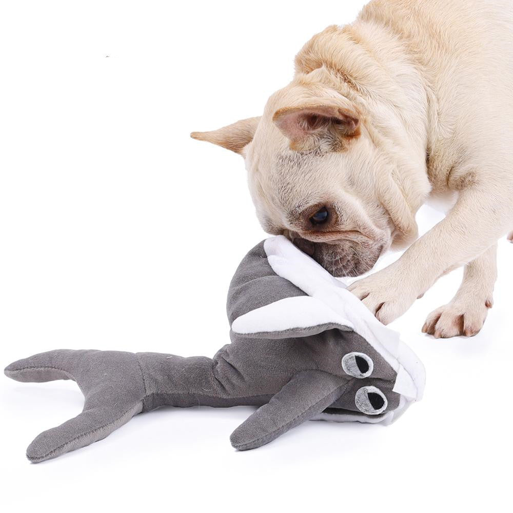 Product pet plush toy shark doll - Xmaker