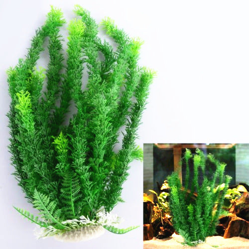 Aquarium fish tank ornament simulation plant - Xmaker