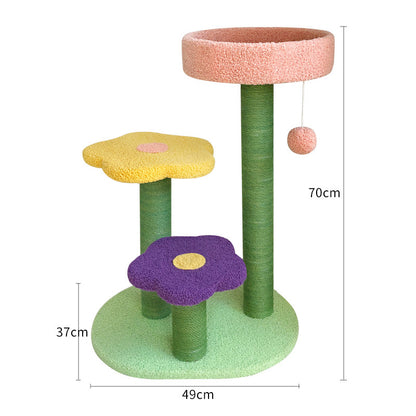 Cat Tower  Cat Scratch Board Wear-resistant Cat Climbing Tree - Xmaker