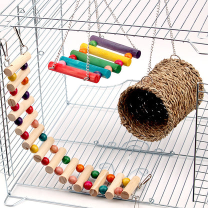 Rat parrot toy swing climbing ladder - Xmaker