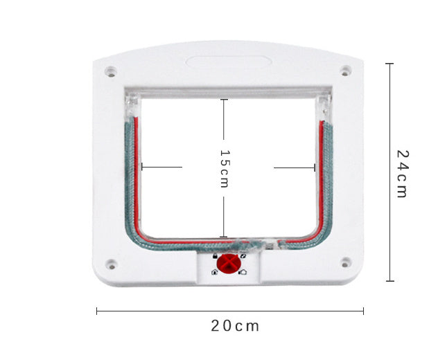 Controllable Two-way Door For Free Entry And Exit Of Pets - Xmaker