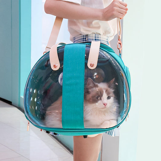 Double Transparent Bag  Backpack for Pets - Xmaker