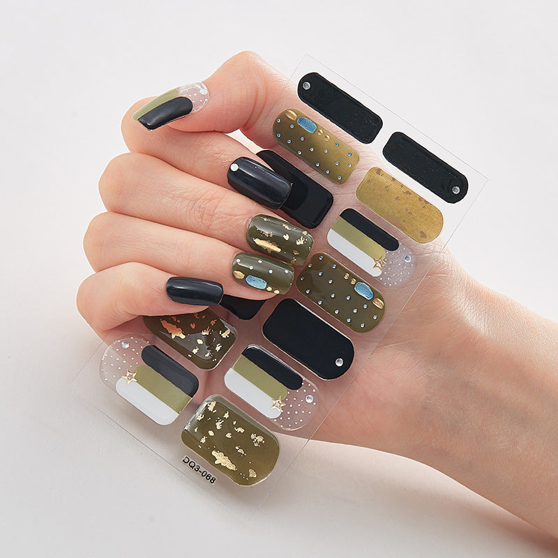 Laser Nail Polish Film Nail Stickers - Xmaker