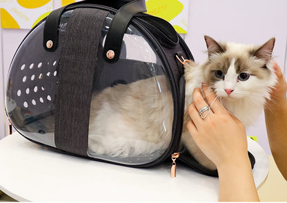 Double Transparent Bag  Backpack for Pets - Xmaker