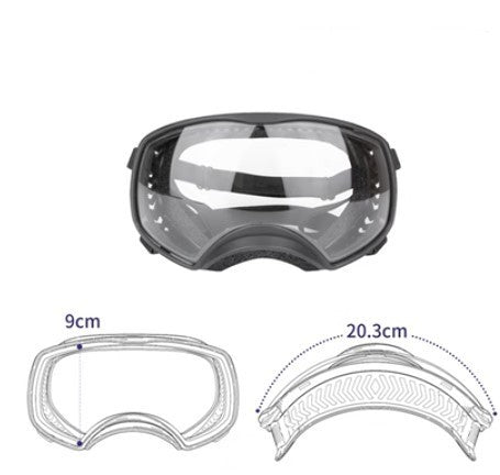 Pet Glasses Large Dog Full Package Eye Protection Windproof Rain And Snow - Xmaker