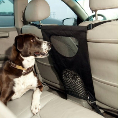 Pet car supplies Car rear seat pet guardrail Car pet isolation protection Dog car block - Xmaker