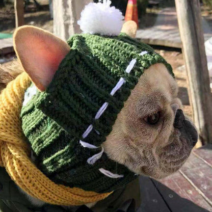 Funny woolen hat for pets to keep warm in winter - Xmaker