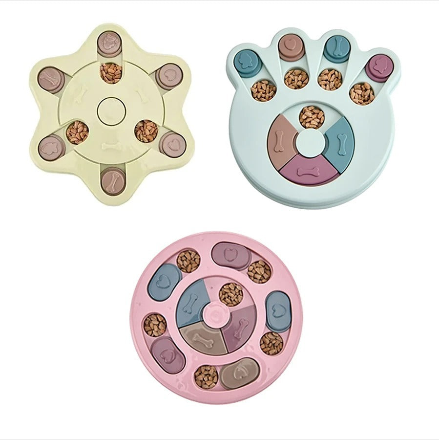 Dog Puzzle Toys Increase IQ Interactive Slow Dispensing Feeding Dog Training Games Feeder For Small Medium Dog Pet Training Toy - Xmaker