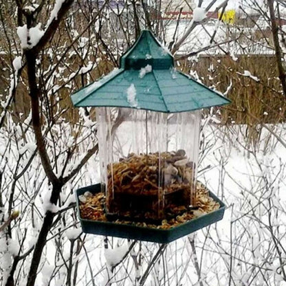 Waterproof hanging bird food box - Xmaker