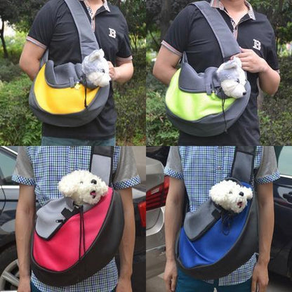 Shoulder Pet Bag Outdoor Carrier Messenger Bag Pet Backpack - Xmaker