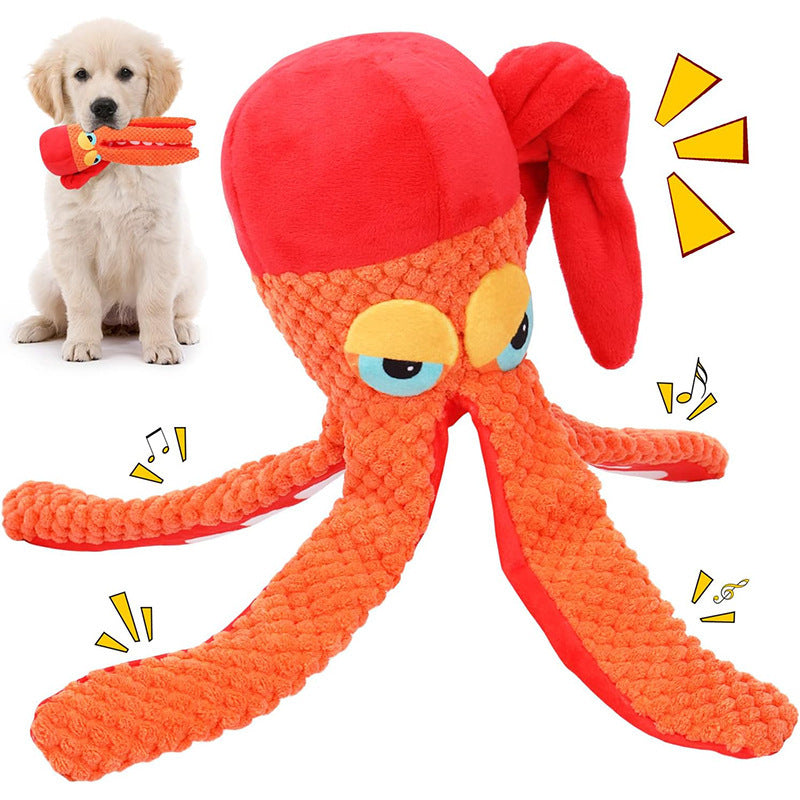 Pet Plush Toy Octopus Dog Puzzle - Xmaker