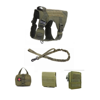 Tactical Dog Clothes Quick Disassembly Dog Vest Outdoor Pet Training Clothes - Xmaker