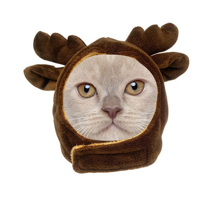 Cartoon-Shaped Dog Headgear Cat Hat Cross-Dressing Party Selling Cute Pet Clothing - Xmaker