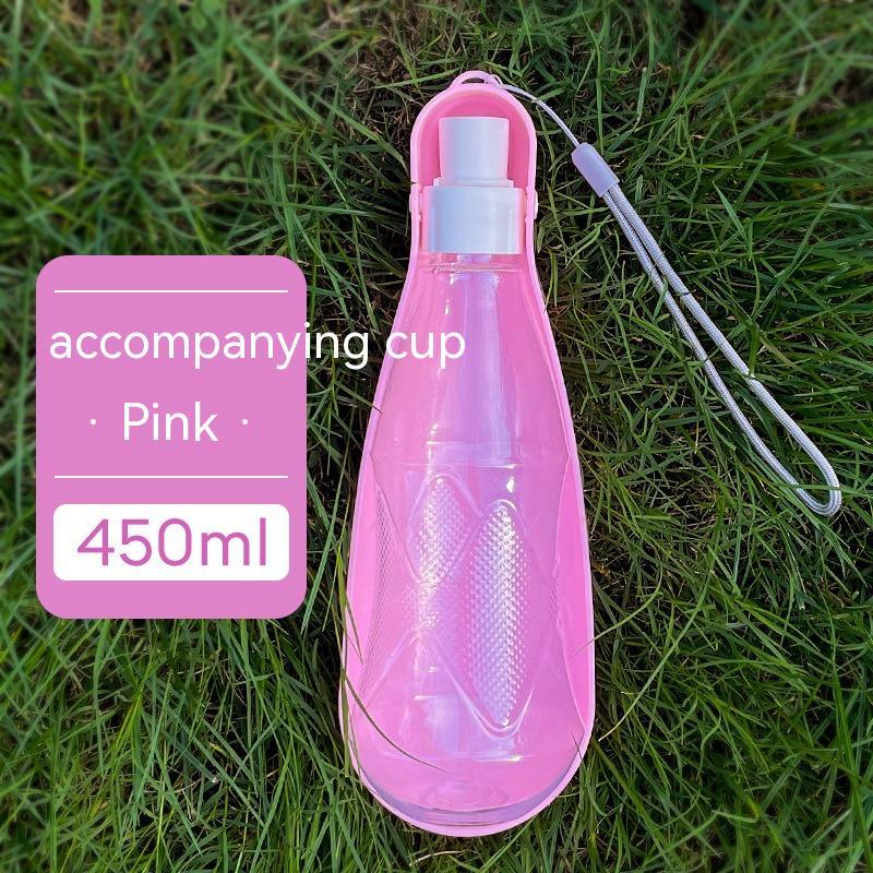 Pet Water Cup Outdoor Portable Folding Dog Water Bottle 550ml Large Capacity Medium To Large Dog Drinking Bottle - Xmaker