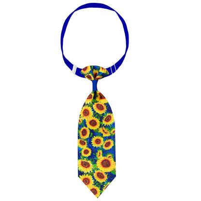 Sunflower Pet Tie Summer Collar Decoration - Xmaker