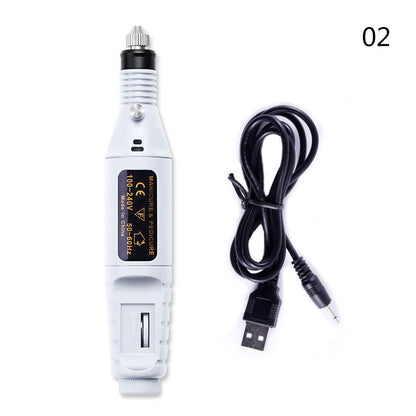 Electric Nail Drill Machine Set USB Charging