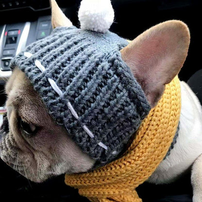 Funny woolen hat for pets to keep warm in winter - Xmaker