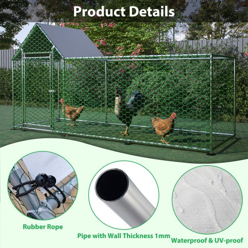 Poultry Habitat Cage With Lid For Chicken Coop - Xmaker