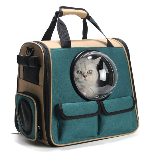 Pet Bag Backpack Space Bag for Dogs and Cats Travel Bag Pet Cages - Xmaker