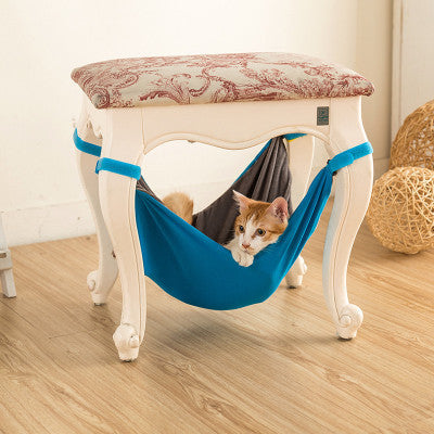 Cat Hammock Cat Bed Lounger Sofa Cushion Detachable Hanging Chair - Xmaker