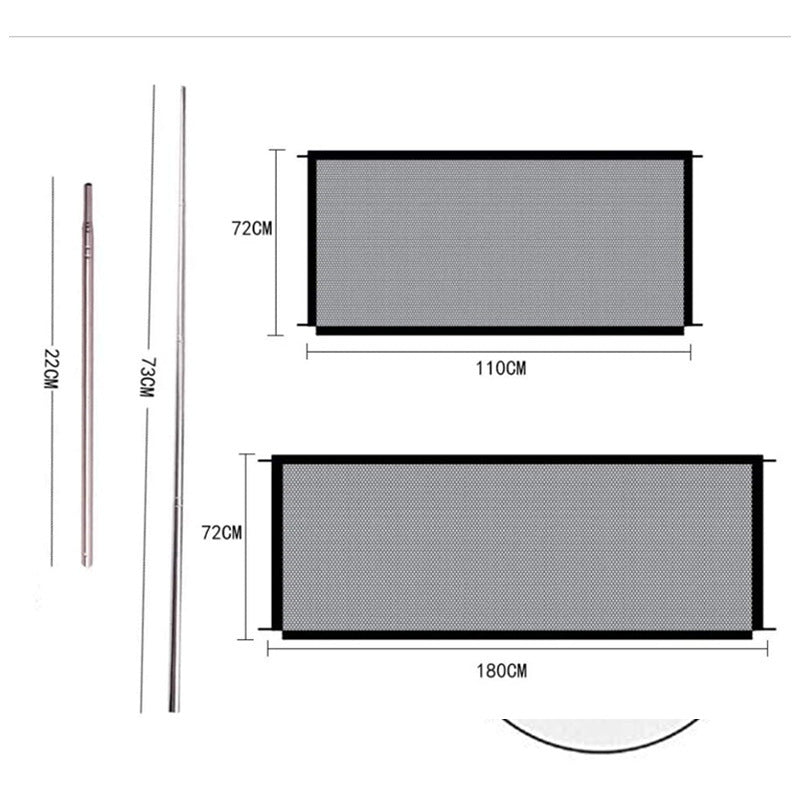 Dog Quarantine Mesh Portable Folding Pet Quarantine Fence - Xmaker