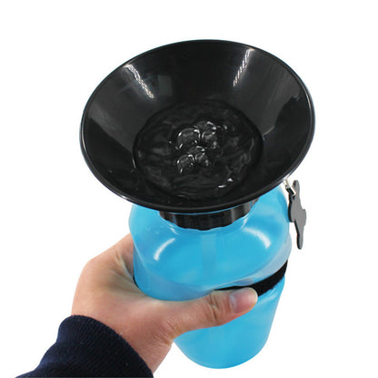 Pet Dog Drinking Water Bottle Sports Squeeze Type Puppy Cat Portable Travel Outdoor Feed Bowl Drinking Water Jug Cup Dispenser - Xmaker