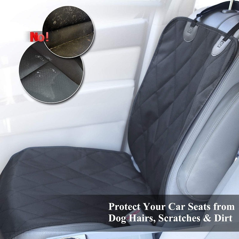 Waterproof Oxford Mat Front Rear Seat Cover Protector Cotton Inside Mat Anti Scratch For Cat Dog Pet Carrier Pet Supplies - Xmaker