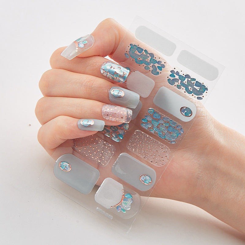 Laser Nail Polish Film Nail Stickers - Xmaker