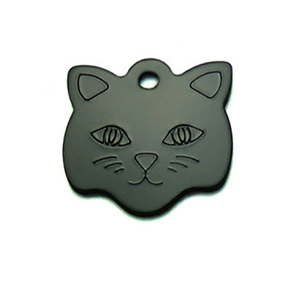 Cat head alumina pet tag - Xmaker