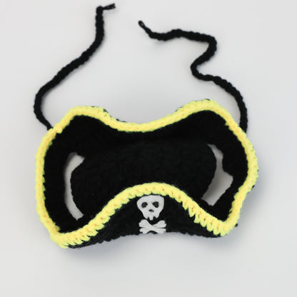 Pirate Hat Leaky Ear Small Handmade Pet Costume - Xmaker