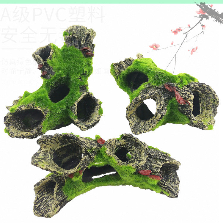 Aquarium shrimp cave house nest spawning tree branches - Xmaker