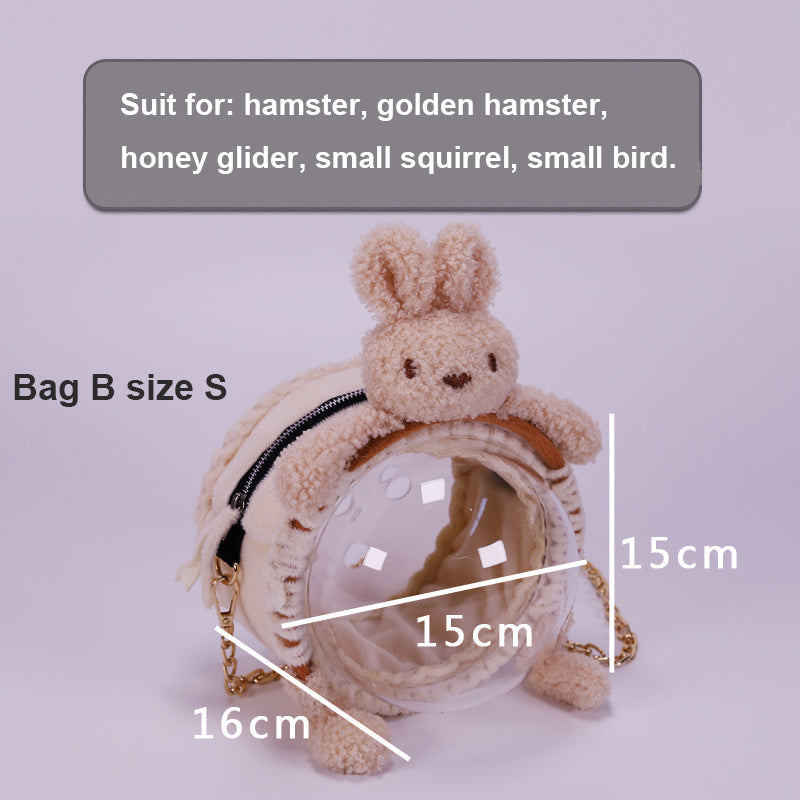 Hamster Cage Pet Out Of Bag Honey - Xmaker