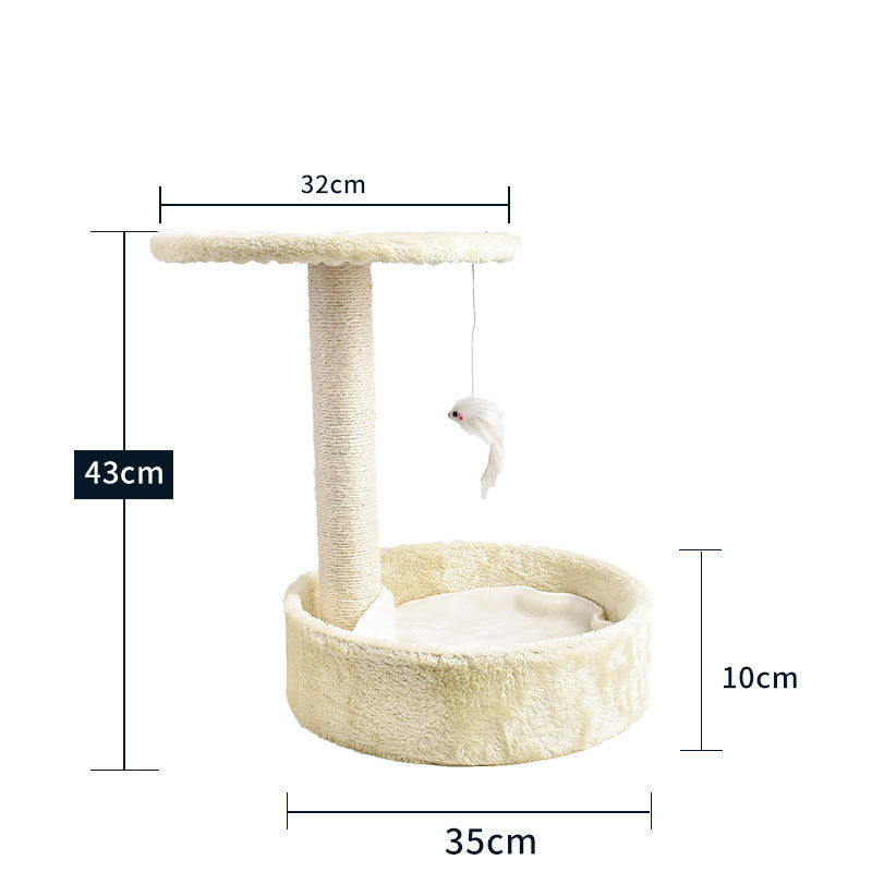 Cat Climbing Frame Litter Tree Integrated Grab - Xmaker