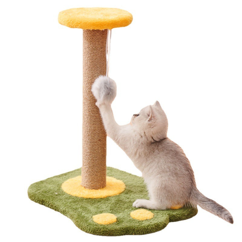 Cat Scratcher Sisal Vertical Durable Non-dandruff Anti-scratch Toy Cat Supplies - Xmaker