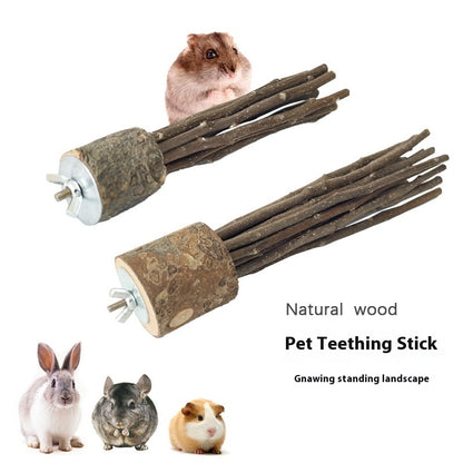 Hamster Rabbit Guinea Pig Hamster Natural Log Molar Rod Toy - Xmaker