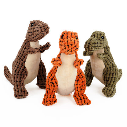 Dinosaur Pet Toys Interactive Dog Toys For Chew - Xmaker