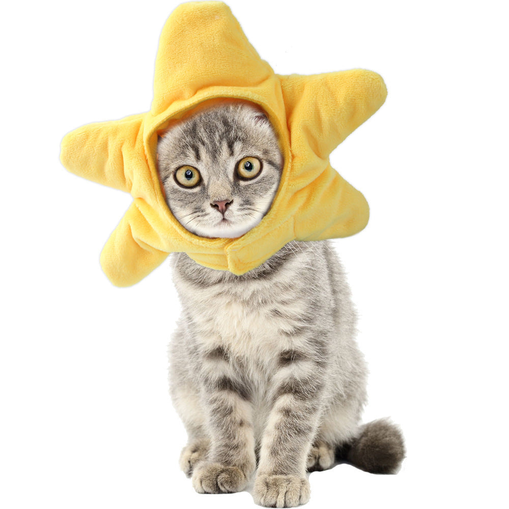 Funny Pet Dog Cat  Costume Warm Hat Photo Props Headwear - Xmaker