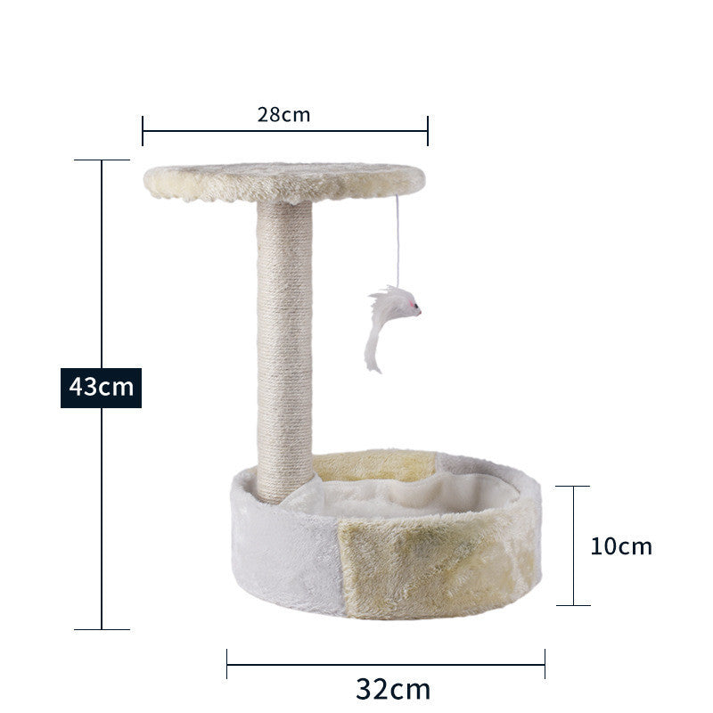 Cat Climbing Frame Litter Tree Integrated Grab - Xmaker