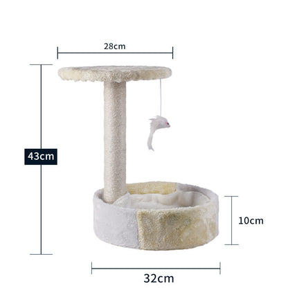 Cat Climbing Frame Litter Tree Integrated Grab - Xmaker