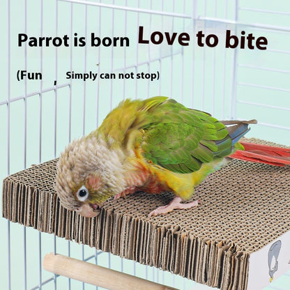 Parrot Toys Chinese Layer Pie Pet Bed Material - Xmaker