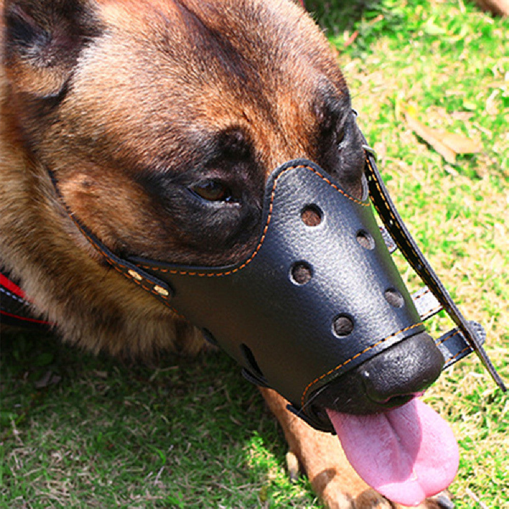 Small Dog Large Muzzle Adjustable Bite Proof - Xmaker