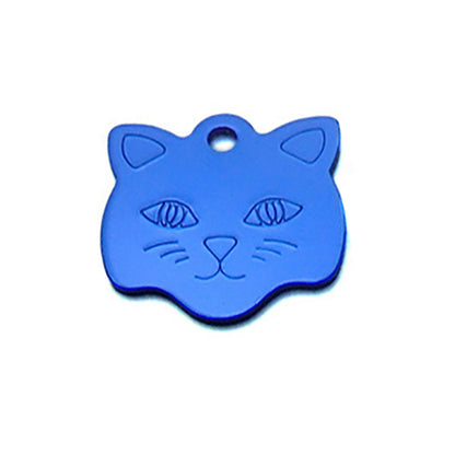 Cat head alumina pet tag - Xmaker