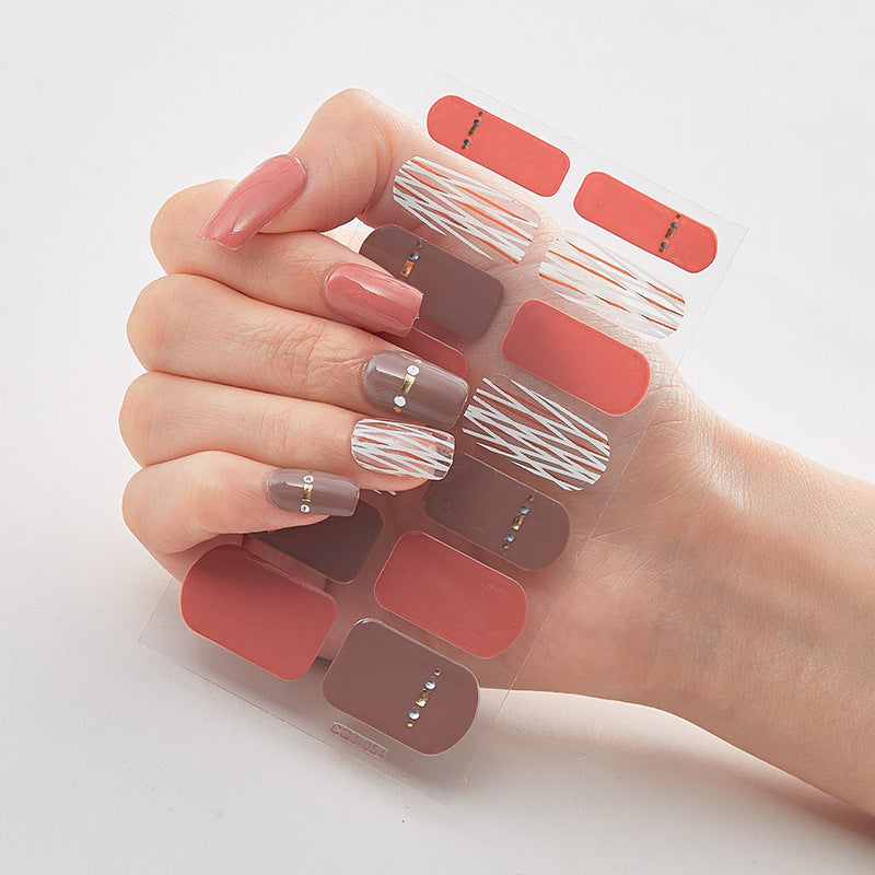 Laser Nail Polish Film Nail Stickers - Xmaker