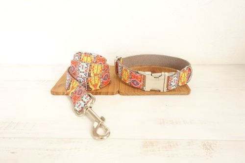 Funkadelic Matching Collar and Leash Set - Xmaker